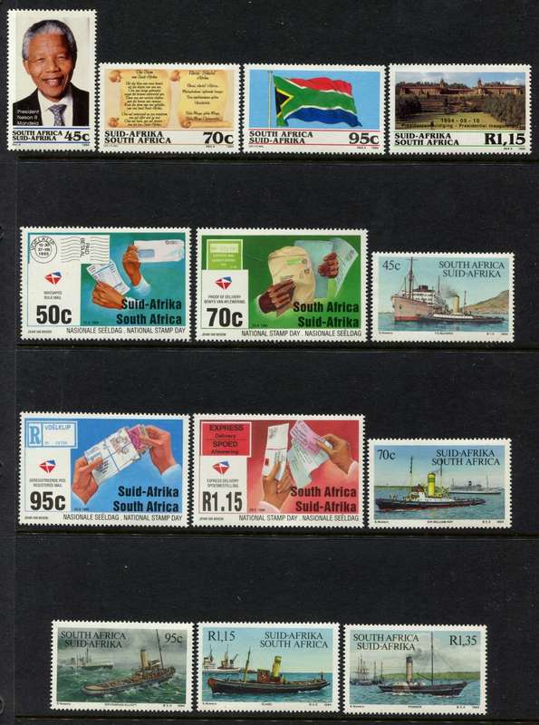 RSA - 32 Stamps of 1994 - MNH