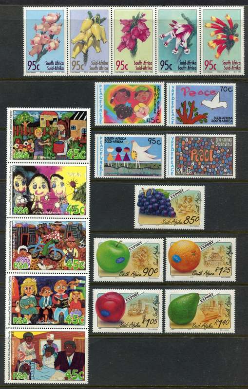 RSA - 32 Stamps of 1994 - MNH