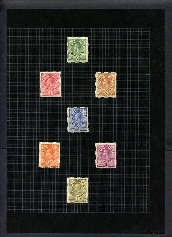 Swaziland - 7 Stamps Mounted (Hinged) On Album Page