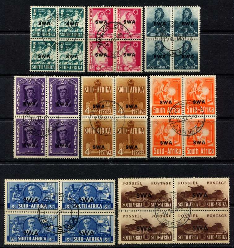 SWA - 1941 - Used - 6d Fold