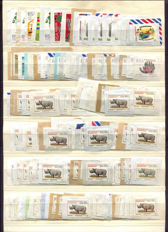 RSA - 135 Not Canceled Standard Postage Stamps on Paper