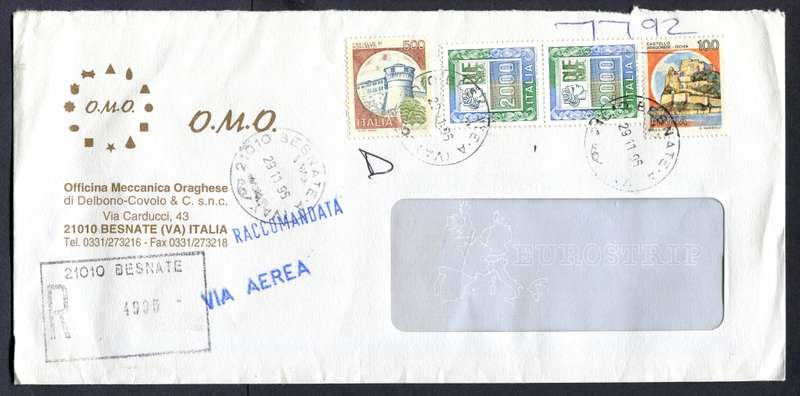 Italy - Registered Cover