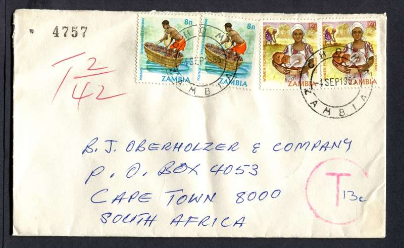Zambia - Taxed Cover