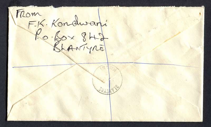 Malawi - Registered Cover
