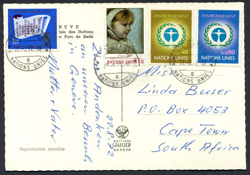 UN - Geneva - Post Card