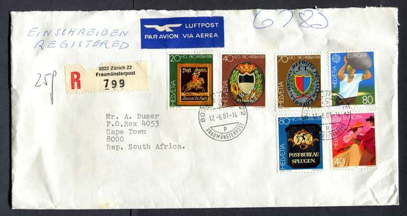 Switzerland - Registered Cover