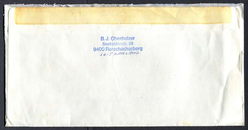 Switzerland - Registered Cover