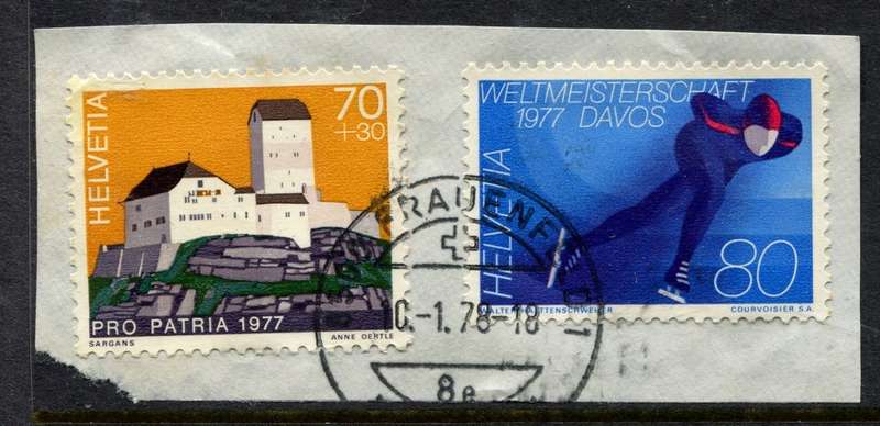 Switzerland - Used on Piece