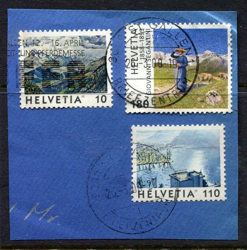 Switzerland - Used on Piece