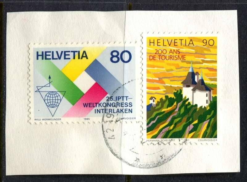 Switzerland - Used on Piece