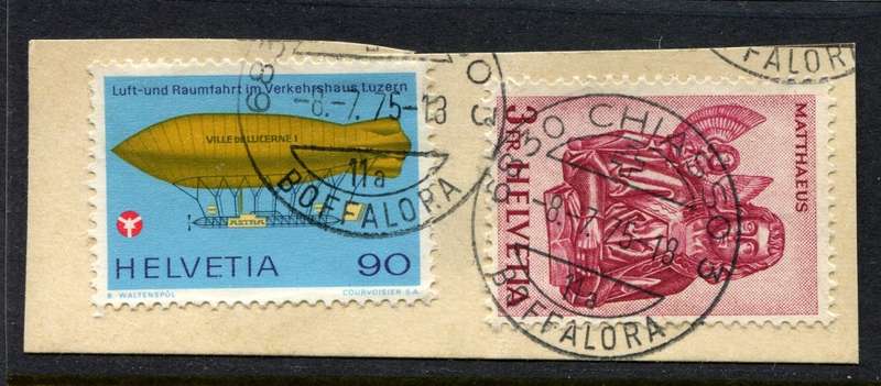 Switzerland - Used on Piece
