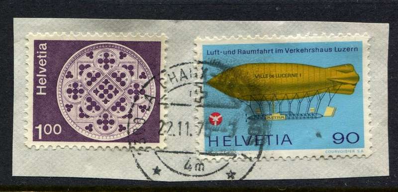 Switzerland - Used on Piece