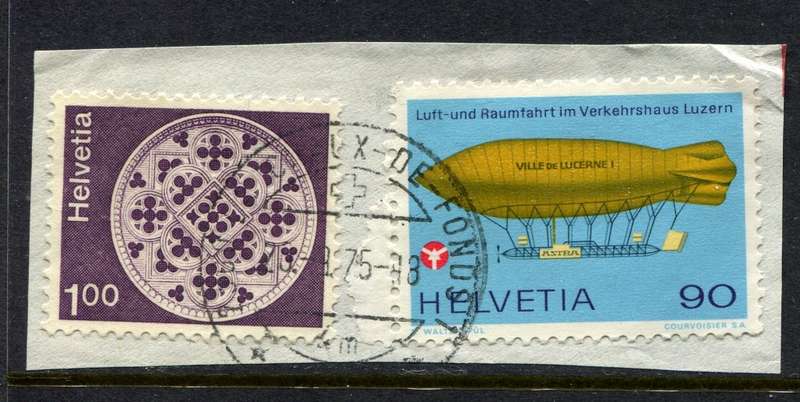 Switzerland - Used on Piece