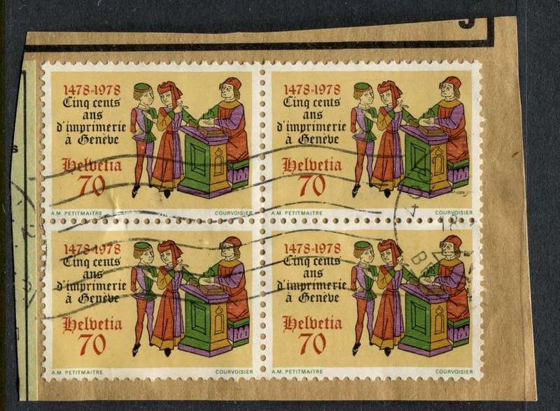 Switzerland - Used on Piece