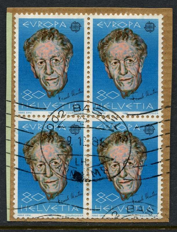 Switzerland - Used on Piece