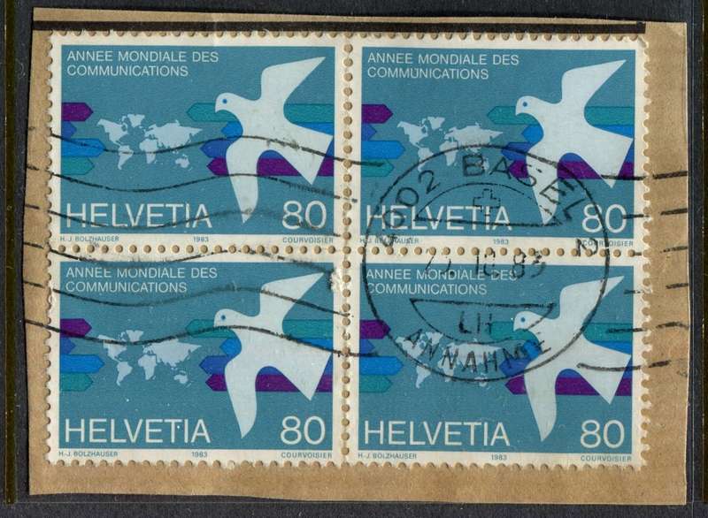 Switzerland - Used on Piece