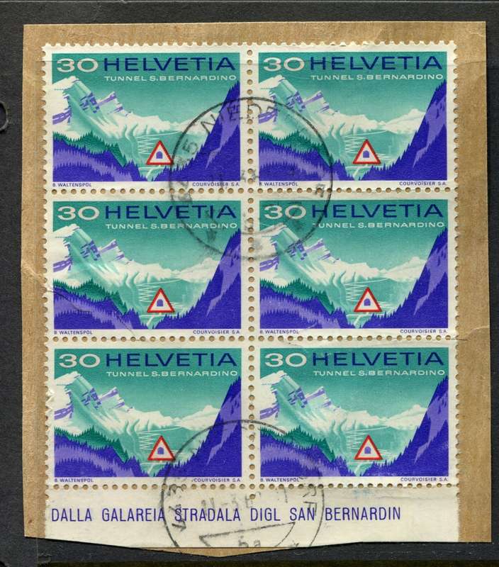 Switzerland - Used on Piece