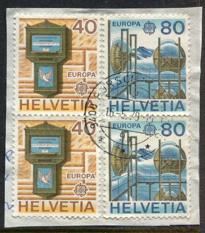 Switzerland - Used on Piece