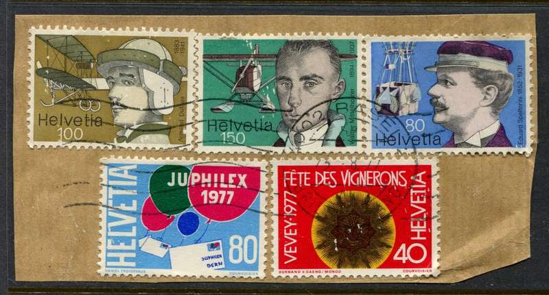 Switzerland - Used on Piece