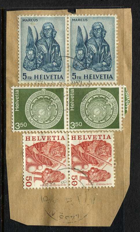 Switzerland - Used on Piece