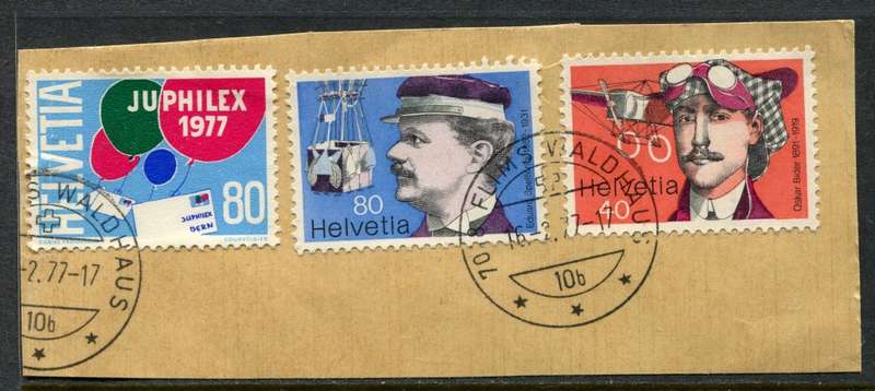Switzerland - Used on Piece