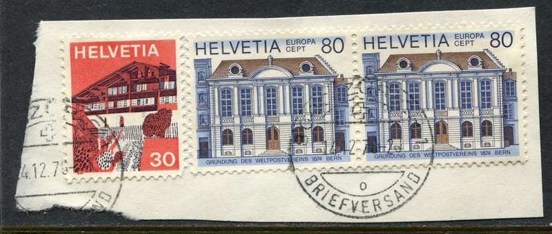 Switzerland - Used on Piece