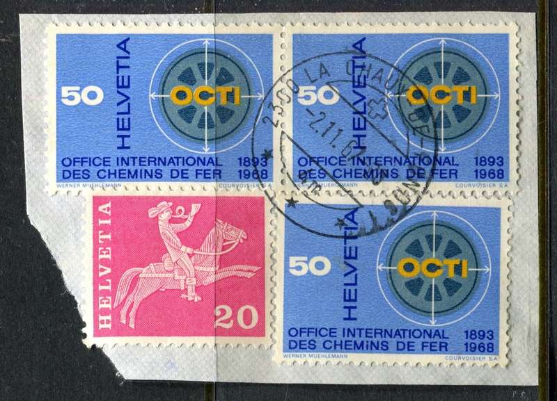 Switzerland - Used on Piece