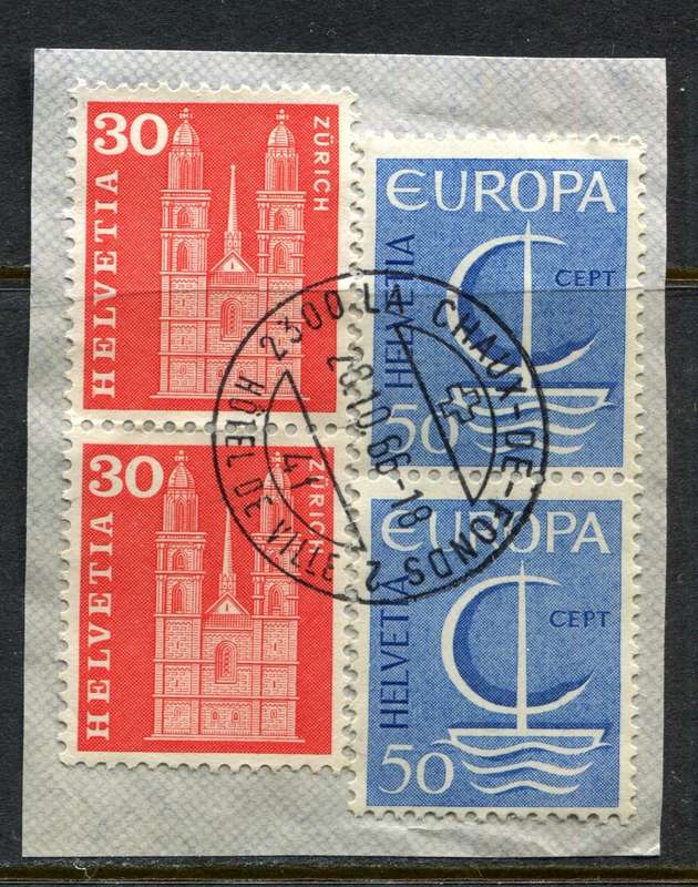 Switzerland - Used on Piece