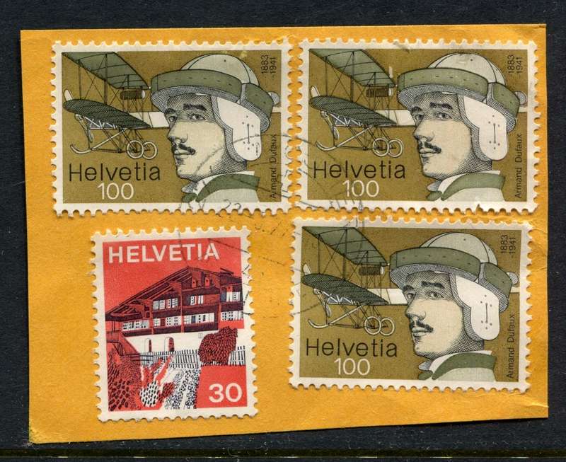 Switzerland - Used on Piece