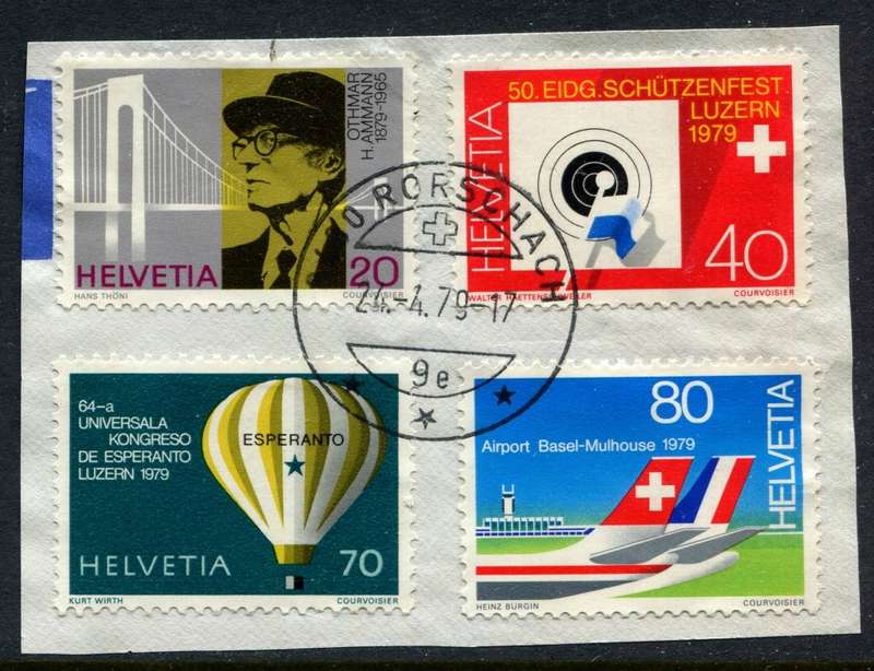Switzerland - Used on Piece