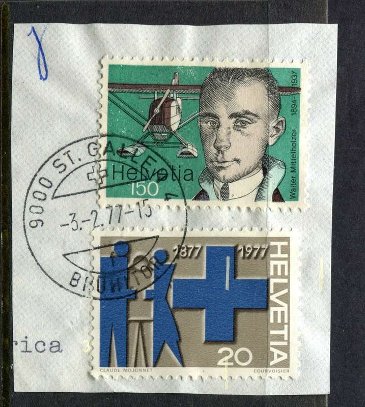Switzerland - Used on Piece
