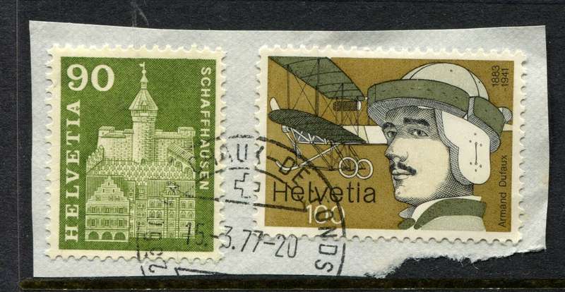 Switzerland - Used on Piece