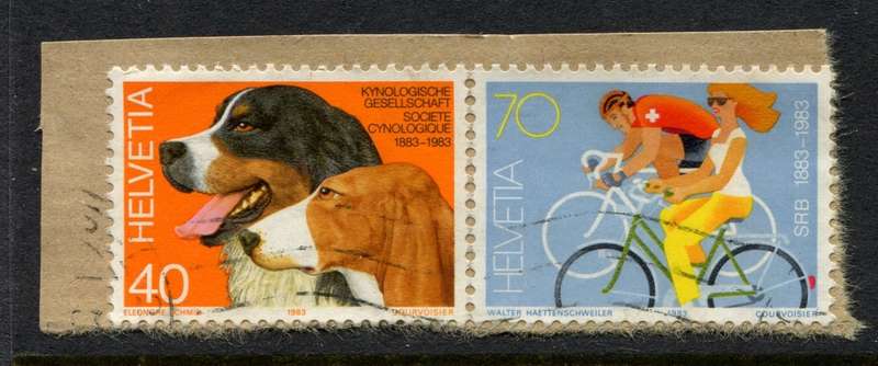 Switzerland - Used on Piece