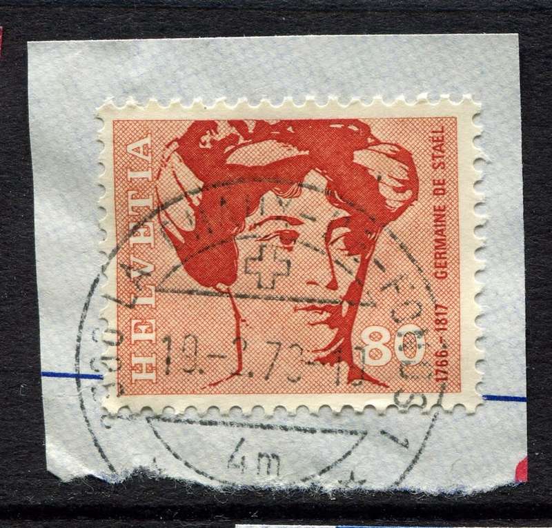 Switzerland - Used on Piece