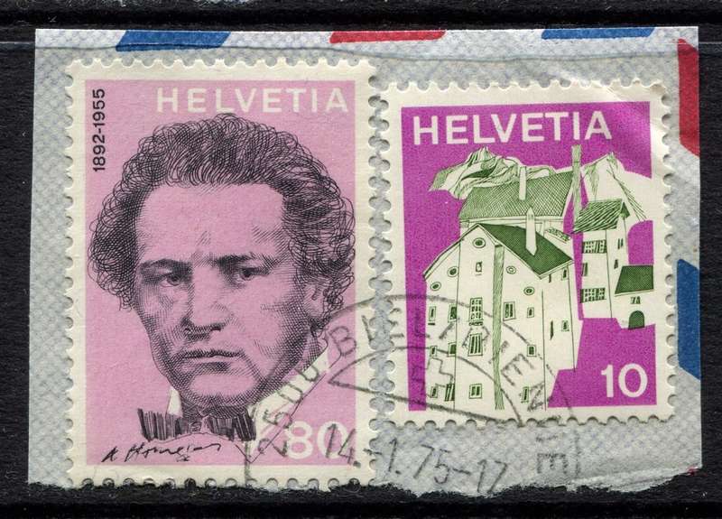 Switzerland - Used on Piece