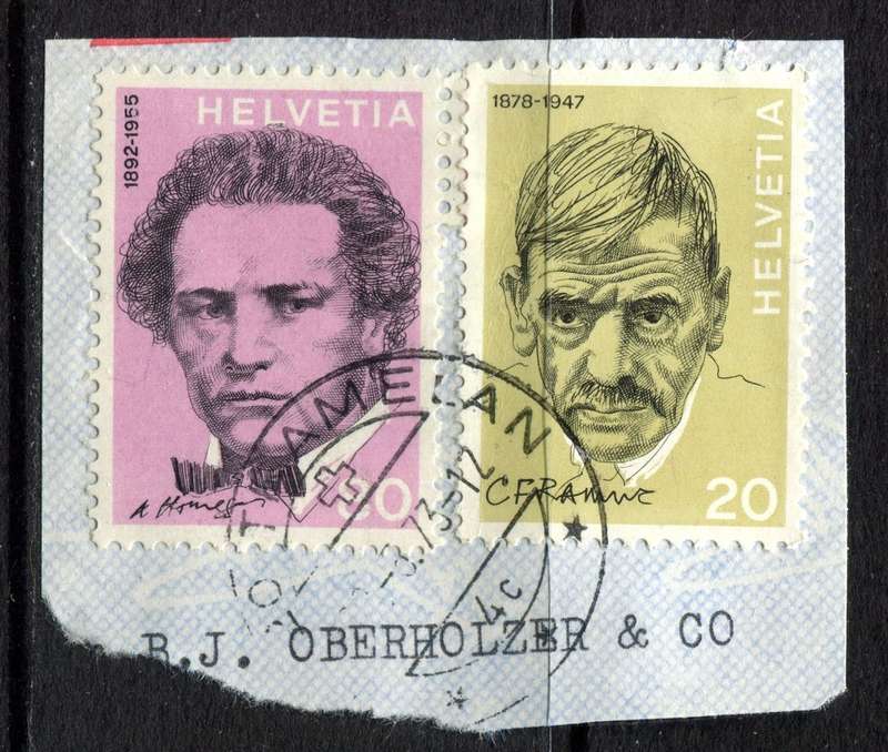 Switzerland - Used on Piece