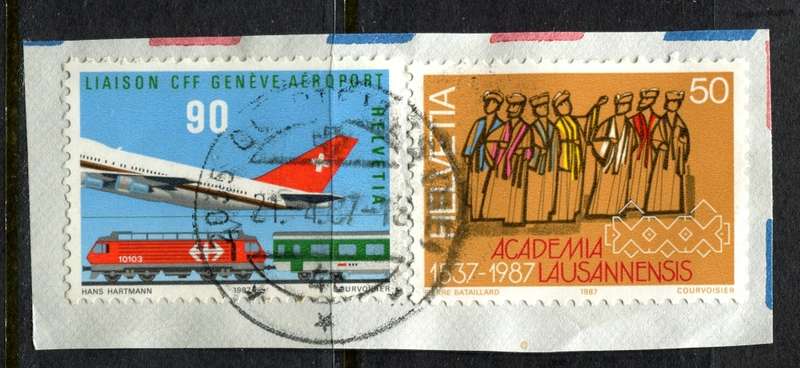 Switzerland - Used on Piece