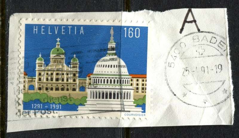 Switzerland - Used on Piece
