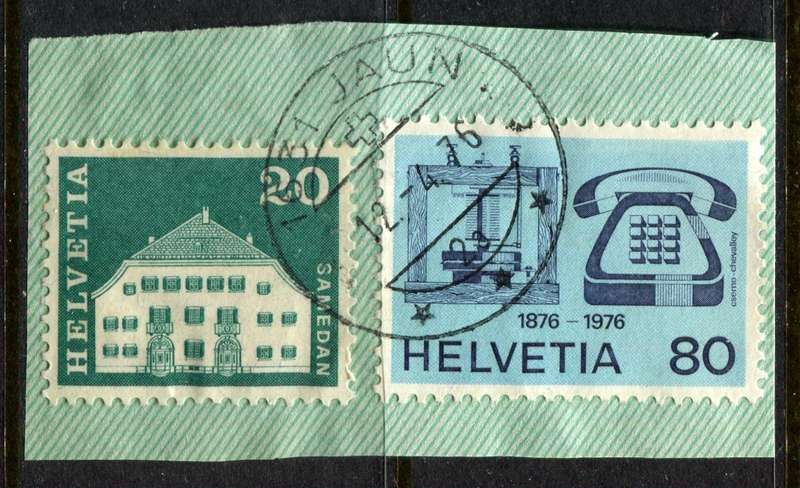 Switzerland - Used on Piece