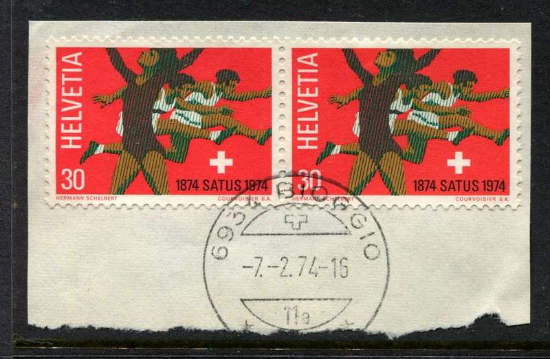 Switzerland - Used on Piece