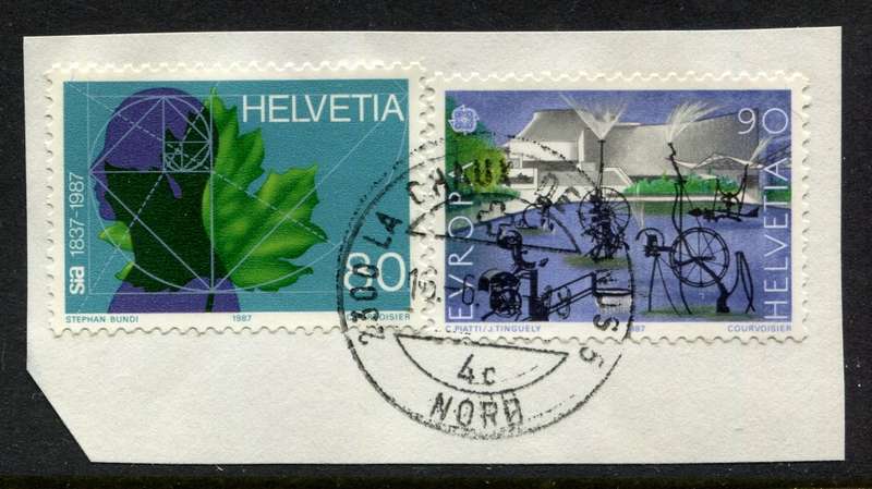 Switzerland - Used on Piece