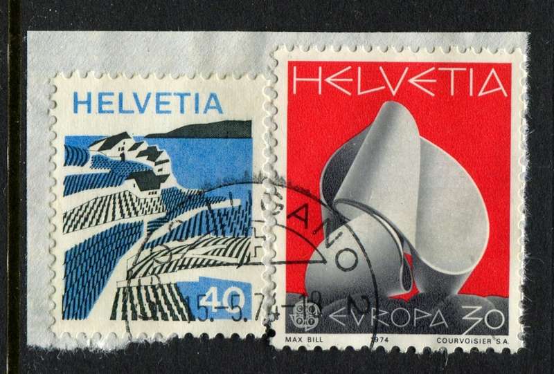 Switzerland - Used on Piece