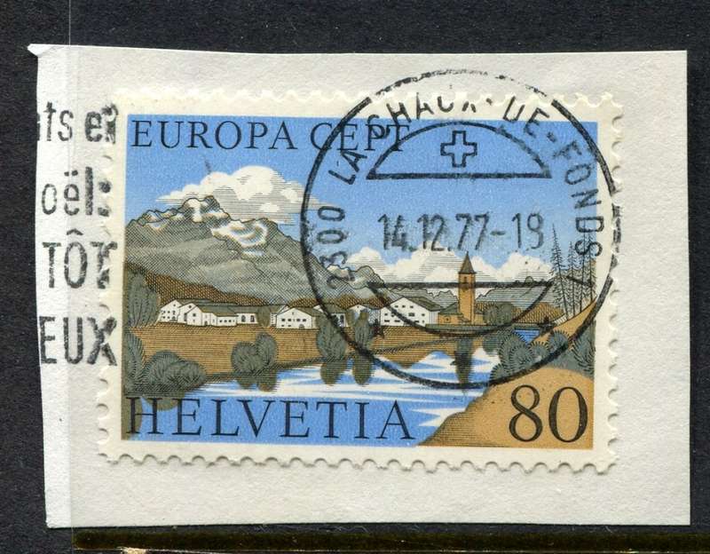 Switzerland - Used on Piece