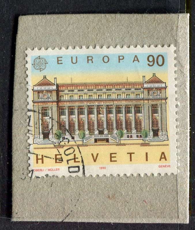 Switzerland - Used on Piece