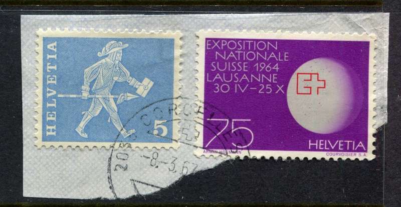 Switzerland - Used on Piece