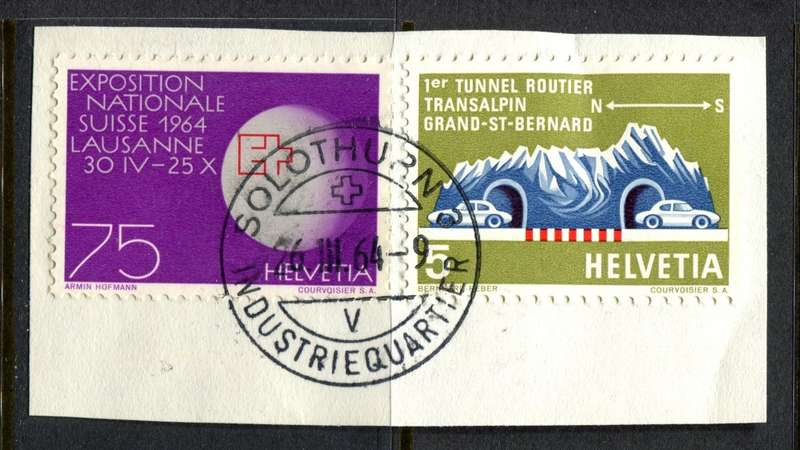 Switzerland - Used on Piece