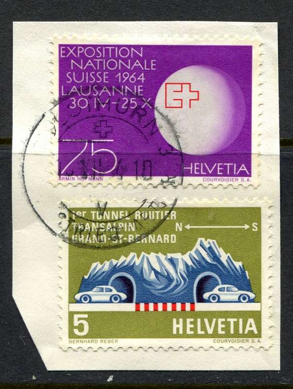 Switzerland - Used on Piece