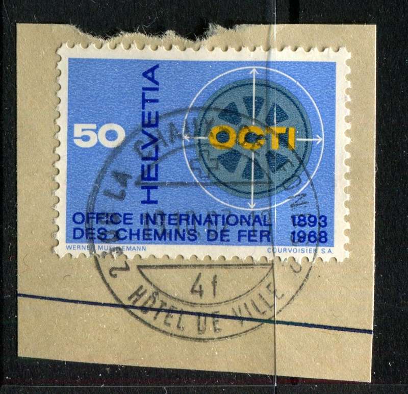 Switzerland - Used on Piece