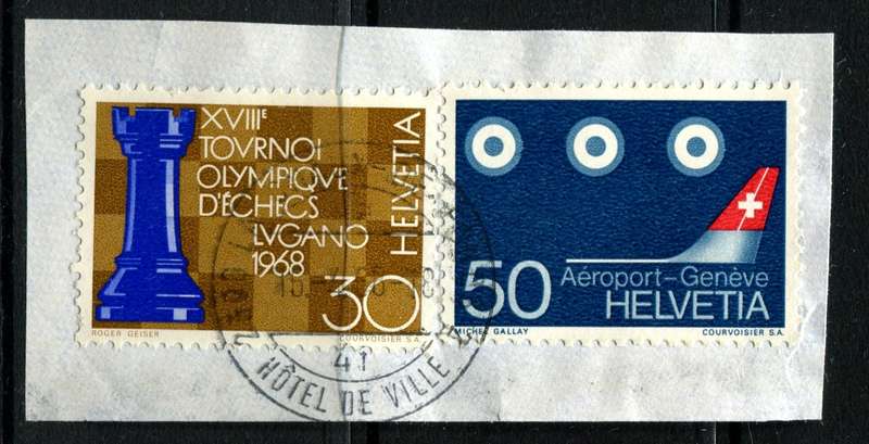 Switzerland - Used on Piece
