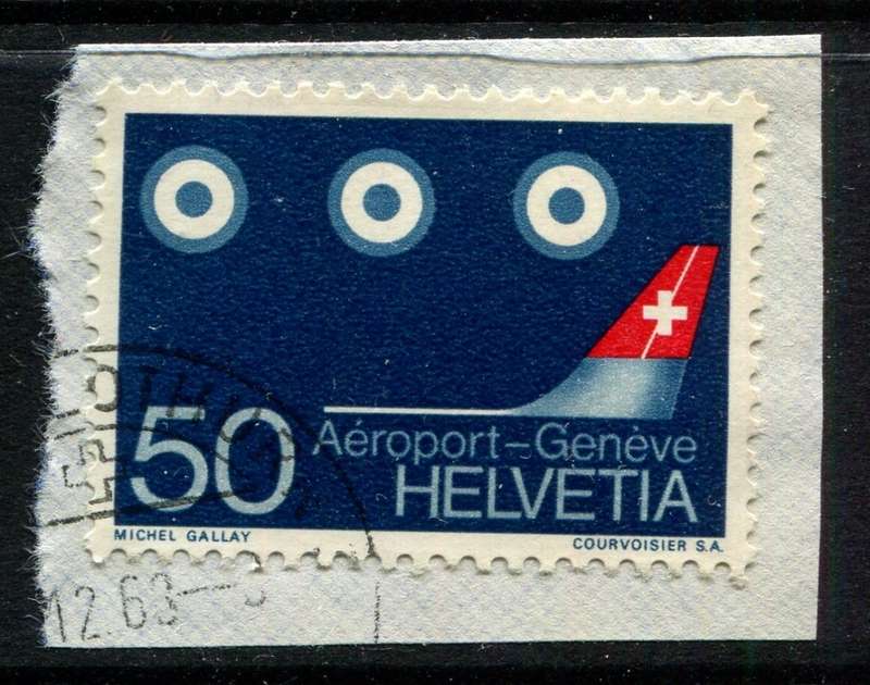 Switzerland - Used on Piece